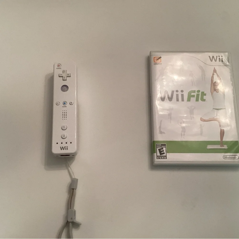 Nintendo Wii Fit Balance Board + Game + Remote | Clean & Tested | Fitness Bundle